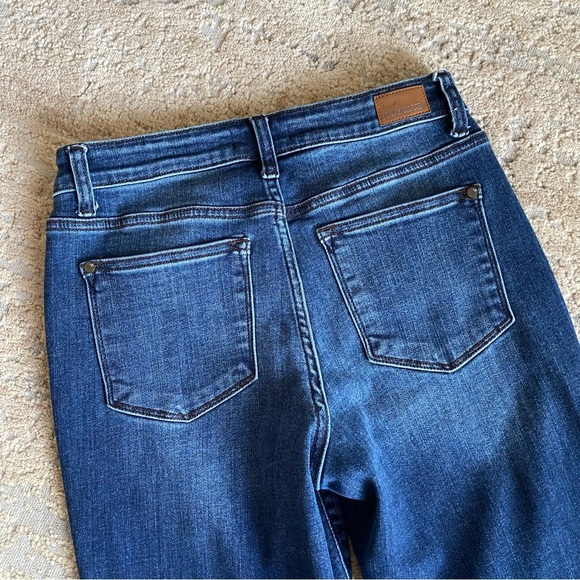 Judy Blue Slim Fit Dark Wash Tapered Leg Jeans JB82428DK: 28/7 - Picture 10 of 10